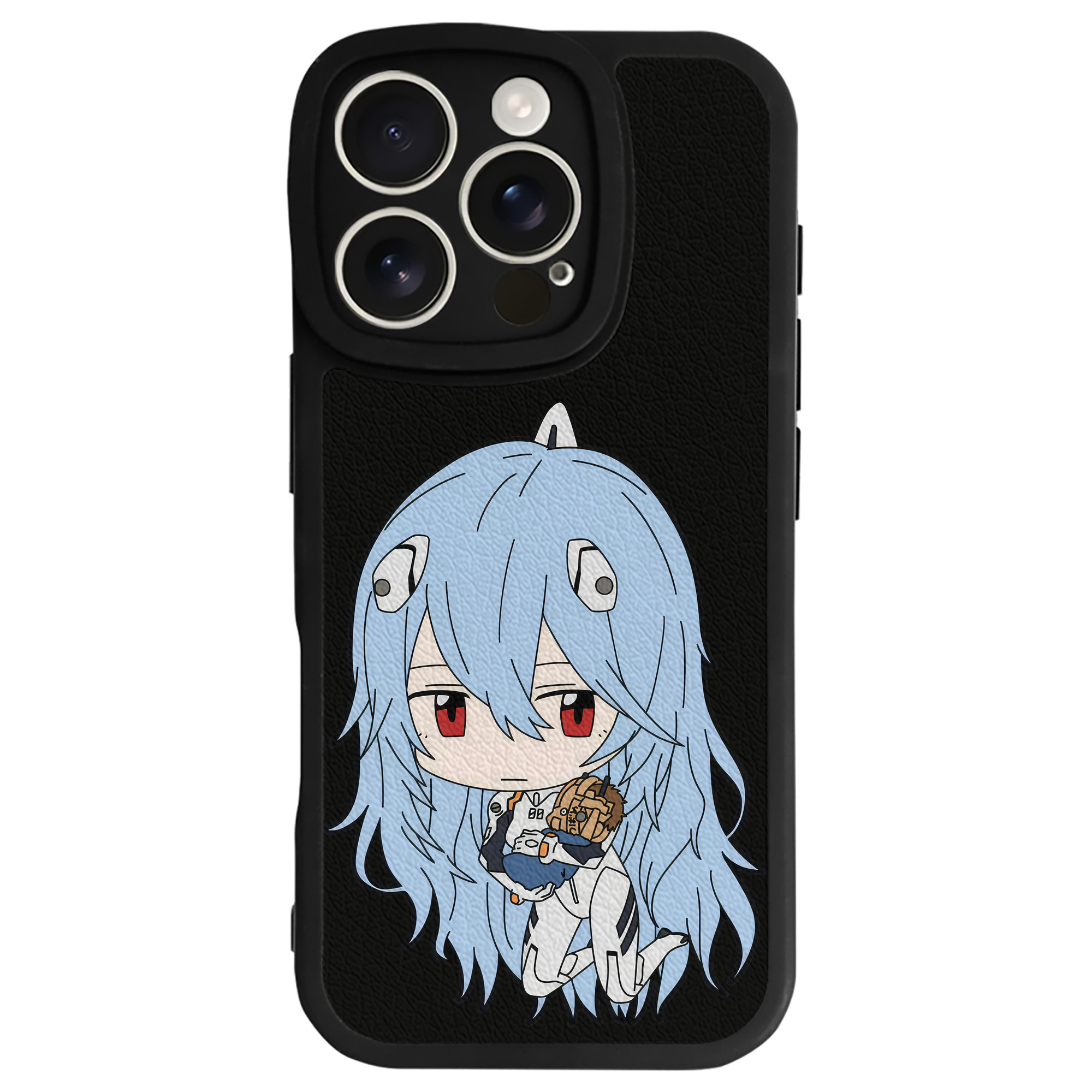 （画像用） EVA 新世紀エヴァンゲリオン 【iPhone 16シリーズ対応】シリコンスマホケース（レザー調） 材質：シリコン